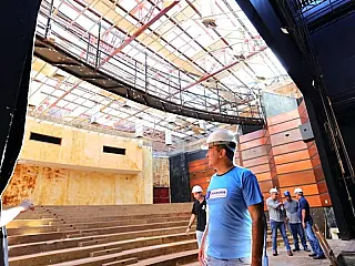 Marçal quer entregar novo Teatro ainda este ano