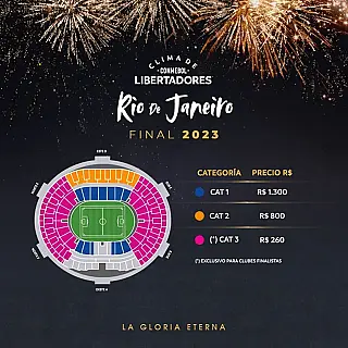 Começa hoje venda de ingressos para final da Liberta no Maracanã