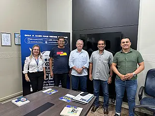 Aced recebe visita de membros de Comissão da Câmara