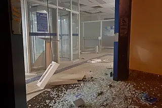 Ladrões arrombam agências da Caixa e do Banco do Brasil no interior do Estado