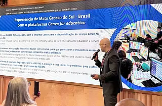 Secretário mostra em Londres os avanços da Educação de MS