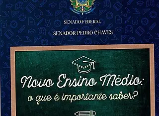 Senador lança cartilha do Novo Ensino Médio em Brasília