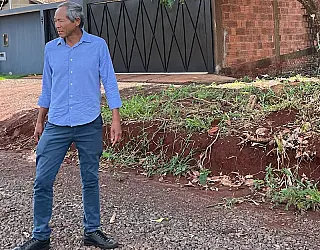 Ishy questiona paralisação das obras no Altos do Indaiá