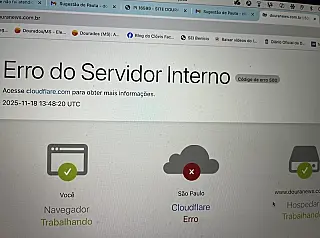 Inconsistência é detectada em sistema