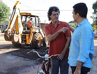 Prefeitura toca quatro frentes de recuperação do asfalto
