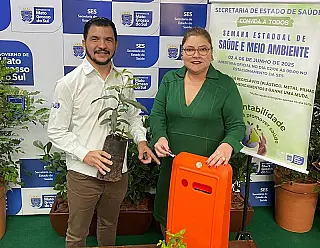 Saúde promove ações sustentáveis de meio ambiente