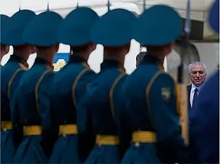 Presidente russo só receberá Temer no segundo dia de visita ao país