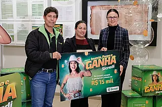 Associada de Dourados ganha R$ 15 mil da promoção do Sicredi 