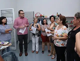 Délia e Alan estimulam as ações da Rede de Economia Solidária