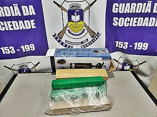 Adolescente é apreendido com 12 quilos de maconha na rodoviária