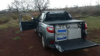PRF de Dourados recupera veículo furtado em São Paulo utilizado para o transporte de drogas