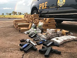 Traficantes presos em Mato Grosso do Sul levariam mais de duas mil munições para o RJ, diz PRF