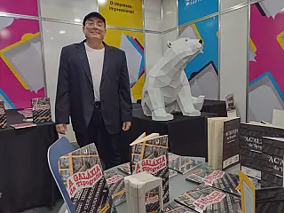 Carlos Magno apresenta 'Galáxia da Tipografia'