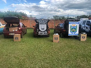 Apreendidas 18 caixas de cigarros