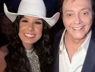 Fabio Jr encontra Ana Castela em gravação de show RC