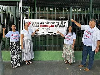 Fetems e sindicatos mobilizados por concurso público