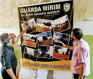 Vereador Cemar destaca gestão da Guarda Mirim de Dourados