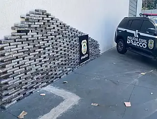 Apreendidos R$ 40 milhões em cocaína
