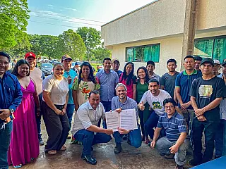 União doa áreas para creches indígenas em Japorã