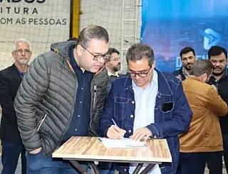 Cemar se emociona em ato pela reforma do ginásio
