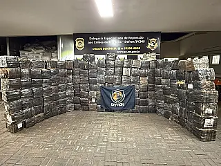 Defron apreende mais de 3 toneladas de maconha em Dourados