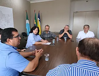 Sanesul discute com Prefeitura plano de obras para a área central