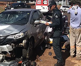 Motorista diz que não viu motos em acidente
