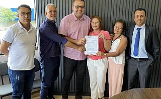 Sergio Nogueira intermedeia cessão de terreno para sede do Sindicato dos Enfermeiros em Dourados