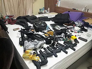 Brasileiros que guardavam arsenal são presos pela Polícia Nacional do Paraguai