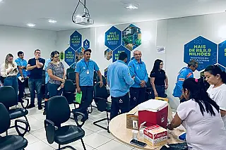 Prefeitura e Sanesul fazem parceria para vacinar servidores contra dengue e gripe