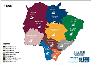 Quinta-feira tem previsão de sol e tempo estável