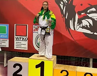 Aluna do Sesi é campeã sul-americana