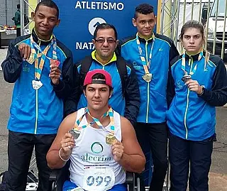 Douradenses participam de Circuito nacional paralímpico