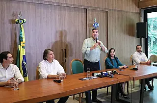 Riedel anuncia novos secretários que farão parte do primeiro escalão