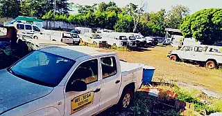 Polo de saúde indígena em Dourados é “cemitério” de carros que deveriam atender aldeias