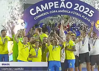 Brasil é campeão mundial no Chile