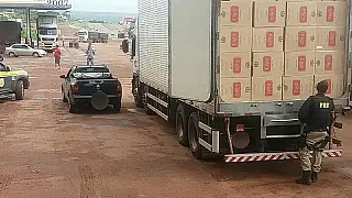 Cigarro contrabandeado que seria levado para Goiânia é apreendido pela PRF