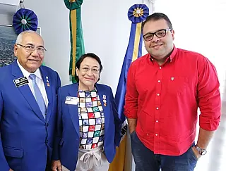 Governador do Rotary vai participar da sessão da Câmara nesta segunda-feira