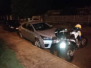 Corolla roubado em Fátima do Sul é recuperado pela Guarda Municipal em Dourados
