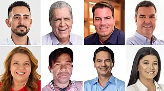 Candidatos ao Governo se dividem em MS