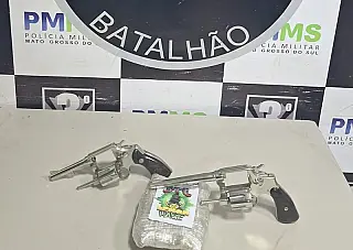 Mulher contrata aplicativo para buscar armas na fronteira