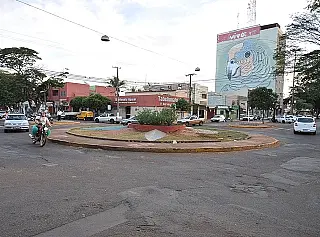 Rotatórias serão readequadas conforme projeto de revitalização do centro
