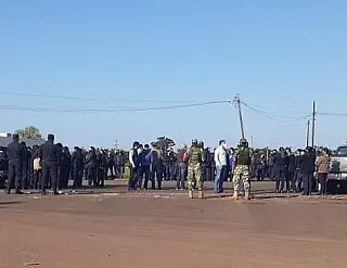 Comerciantes da fronteira promovem manifesto pela reabertura da atividade