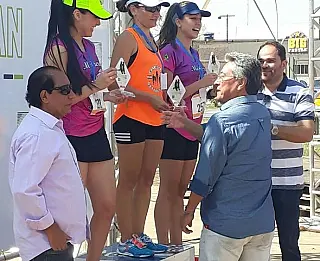 Hashioka e diretores regionais prestigiam corrida do trânsito em Ponta Porã