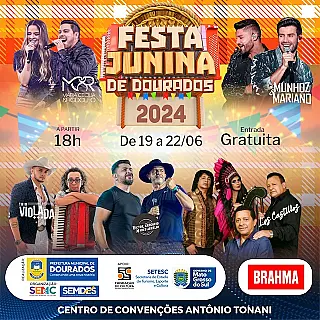Cultura define shows nacionais da Festa Junina
