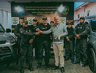 Combate ao crime na fronteira ganha três viaturas
