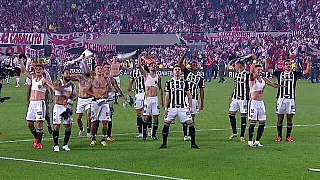 Atlético-MG empata com o River e vai a final