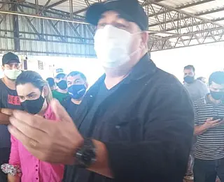 Manifestante contra decreto, ex-candidato a vereador é preso e levado para o Batalhão da PM