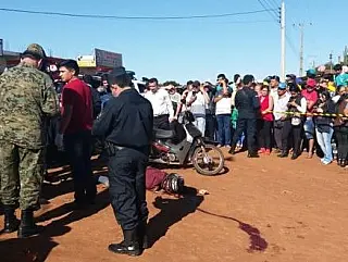 Homem é executado com tiros de fuzil AK 47 na fronteira do Brasil com Paraguai