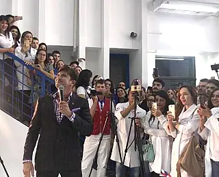 Dr. Rey conhece a estrutura da UCP em Pedro Juan